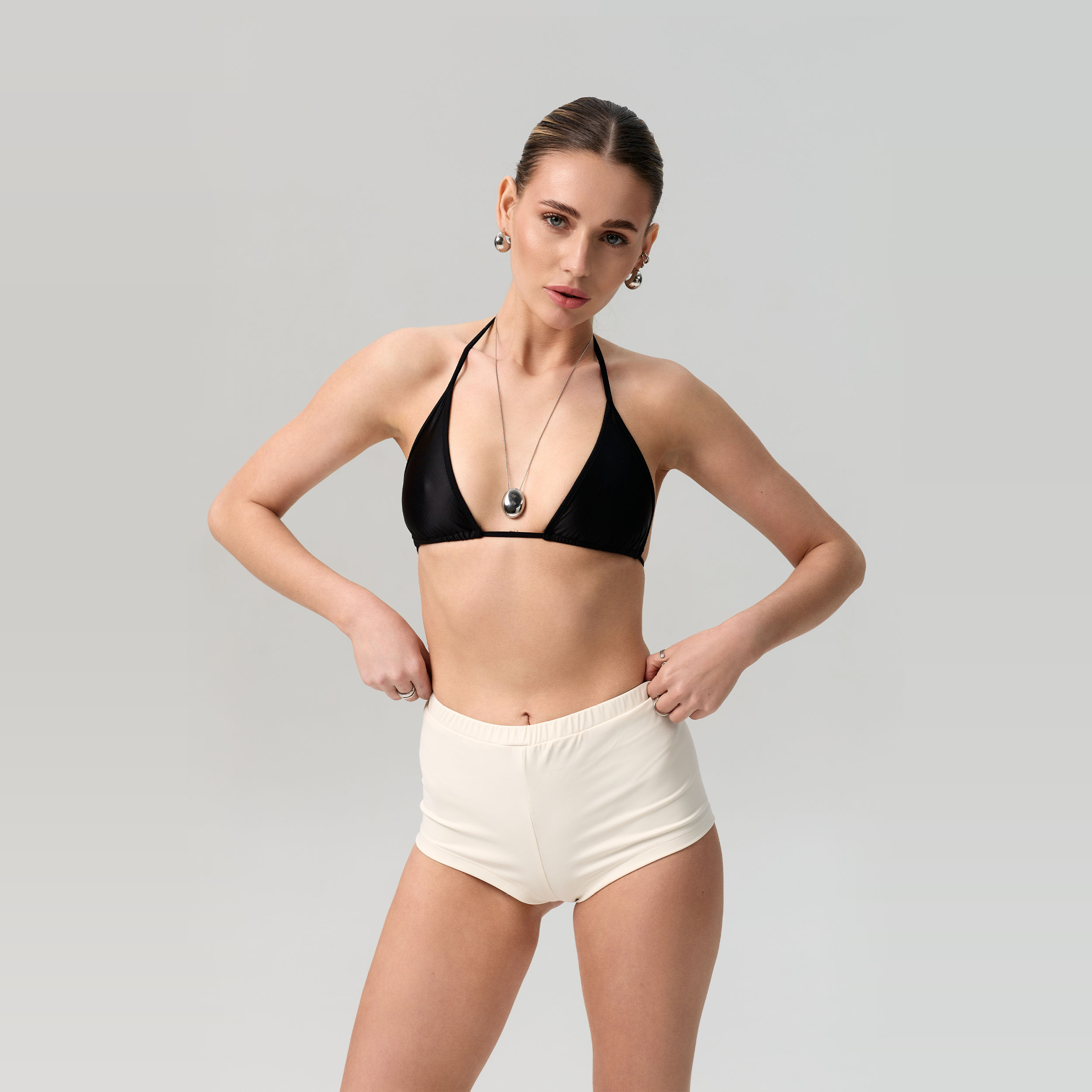 White Boxer Shorts