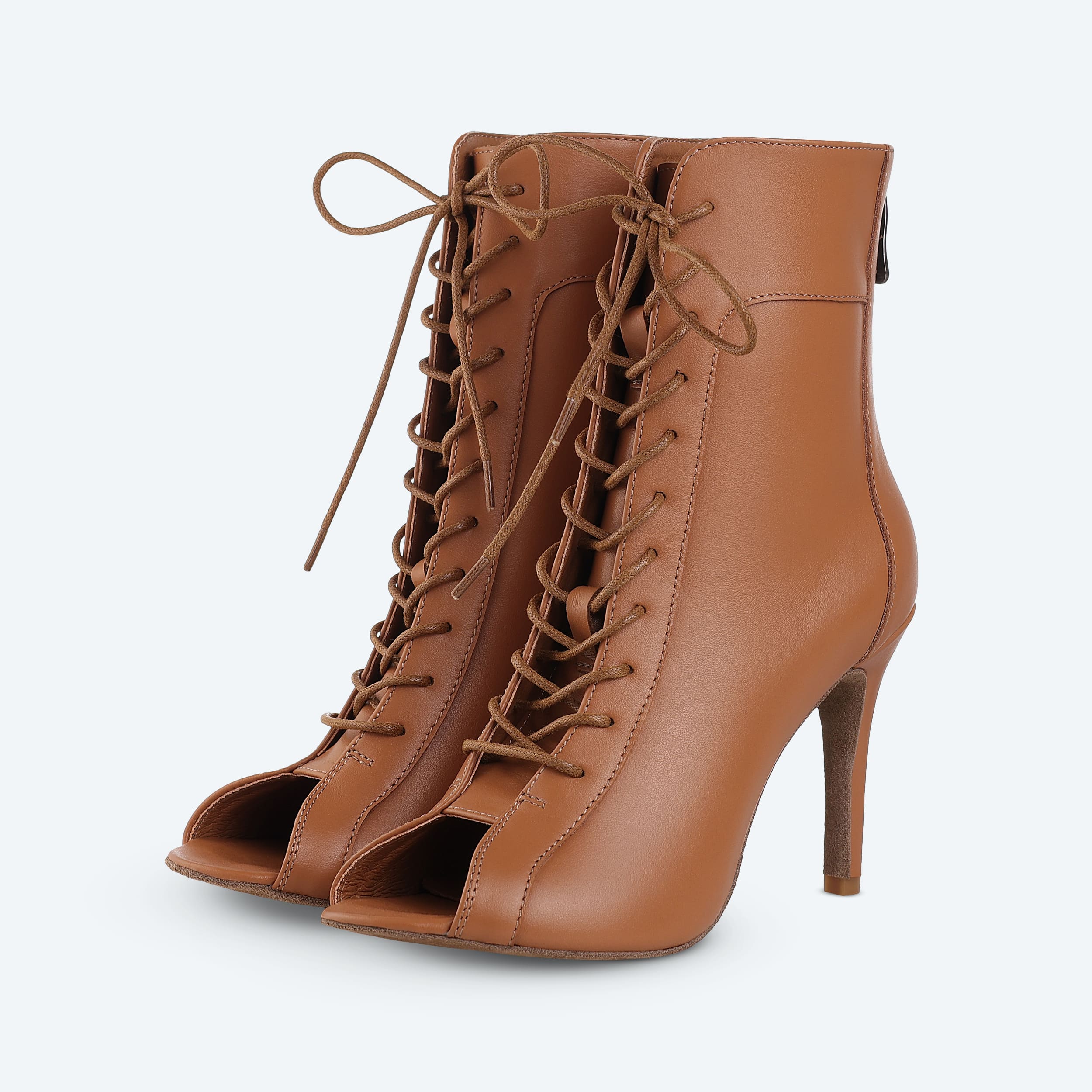 Caramel Heels – High Heels tanzschuhe aus Leder (9 cm)
