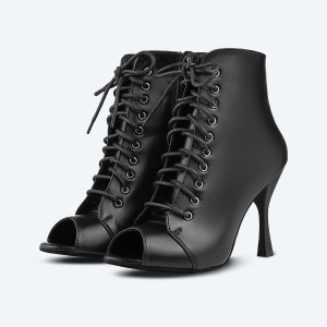 Kick Heels – High Heels aus echtem Leder (9 cm)